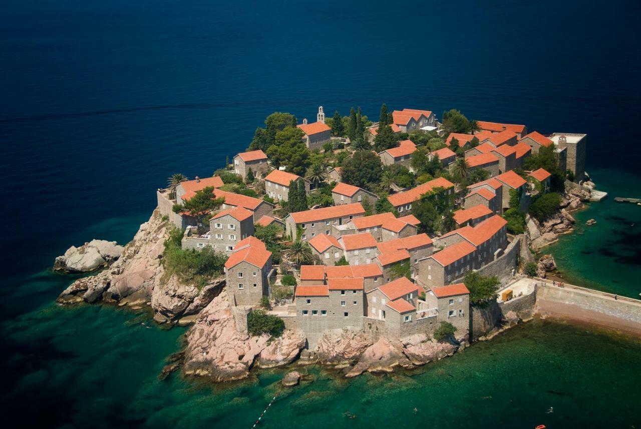 Brand New Apartments Sveti Stefan Exterior foto